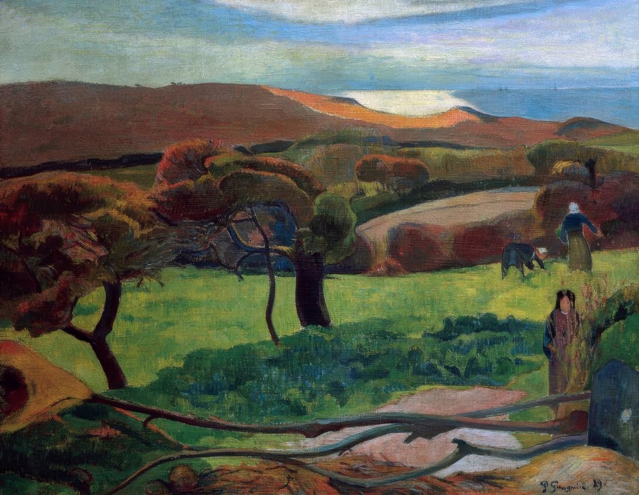 Paysage en Bretagne - Paul Gauguin