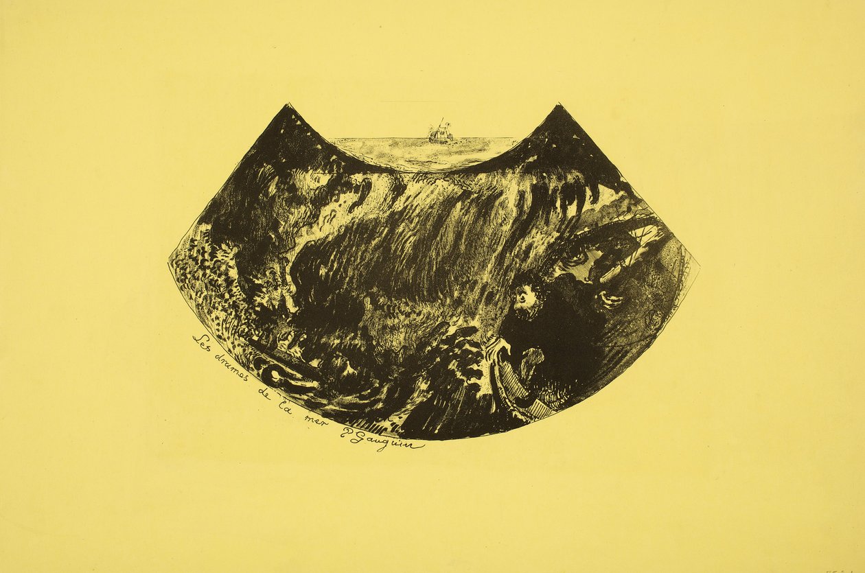 Les drames de la mer. -- Une descente dans le Maelstrom - Paul Gauguin