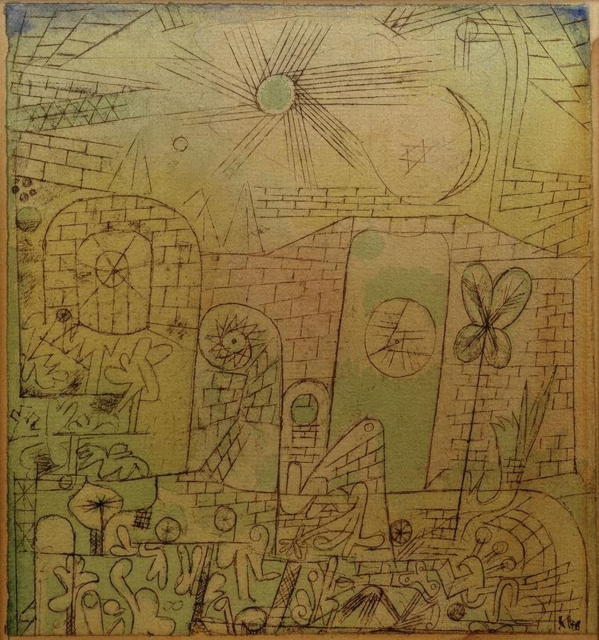 Soleil de printemps - Paul Klee