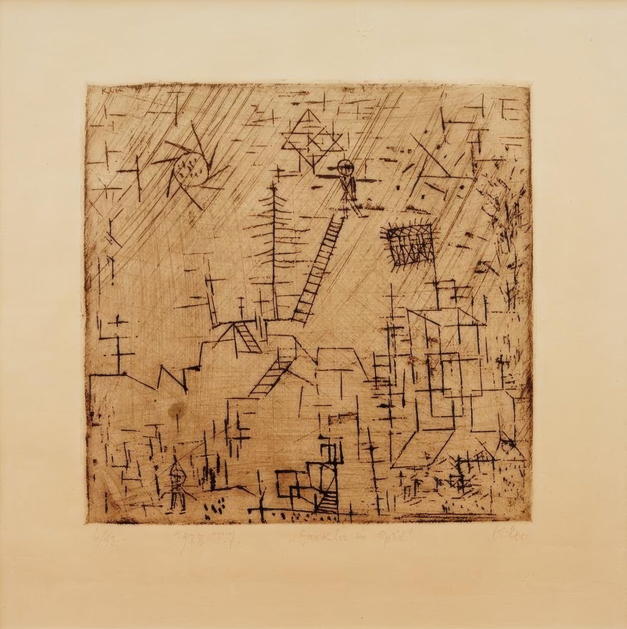 Saltimbanques en avril - Paul Klee