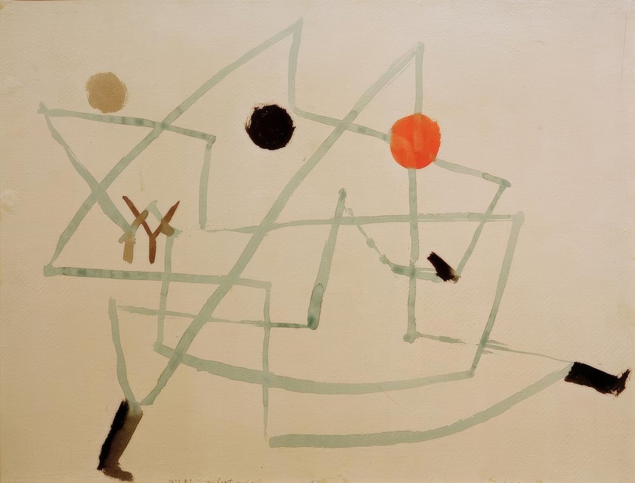 Ensorcelé et pressé - Paul Klee
