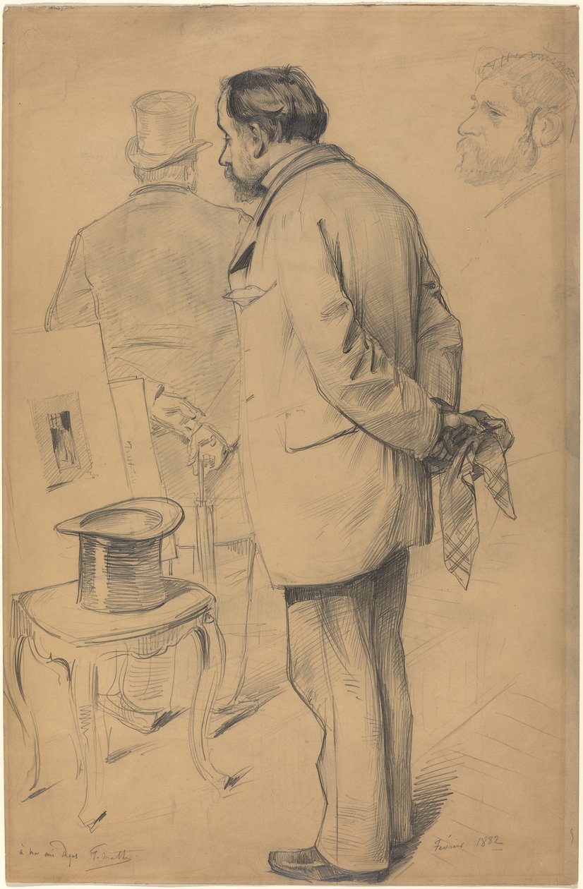 Edgar Degas, 1882 - Paul Mathey