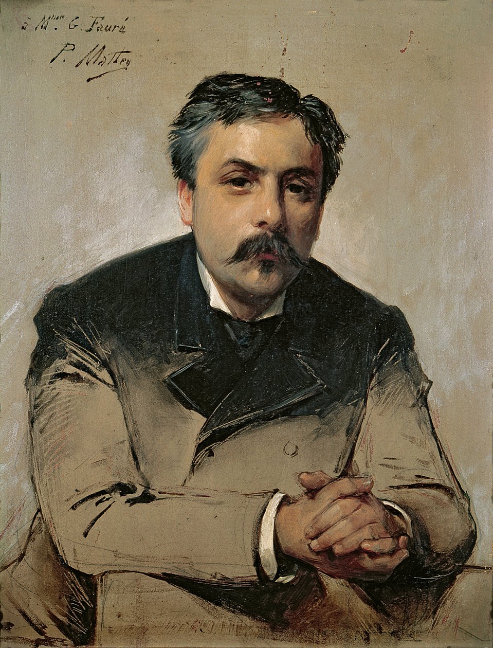 Portrait de Gabriel Fauré (1845-1924) - Paul Mathey