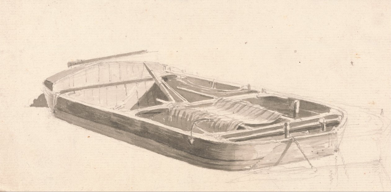 Péniche - Paul Sandby