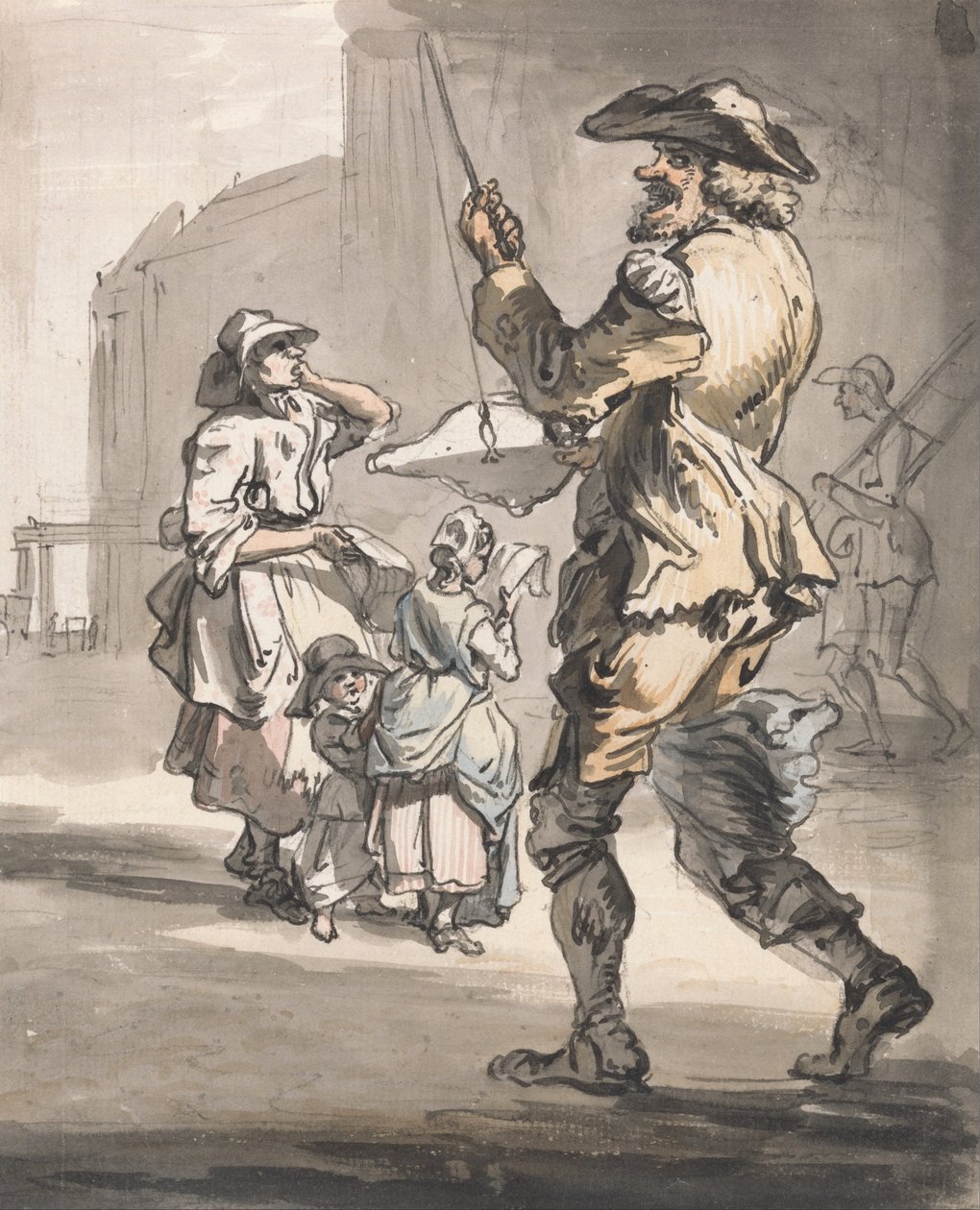 Les cris de Londres - Amusement sur amusement - Paul Sandby
