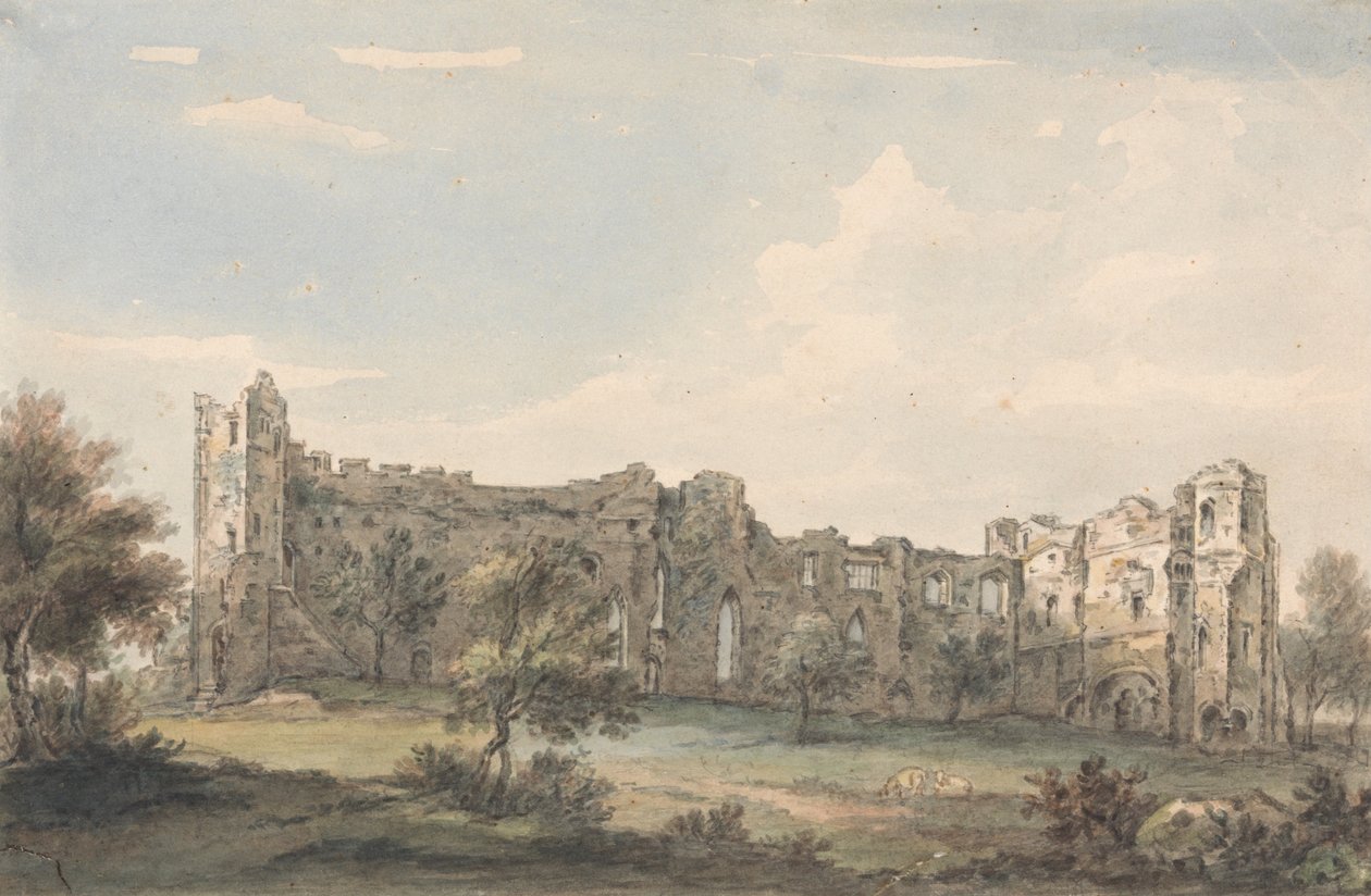 Ruines du château de Newark - Paul Sandby