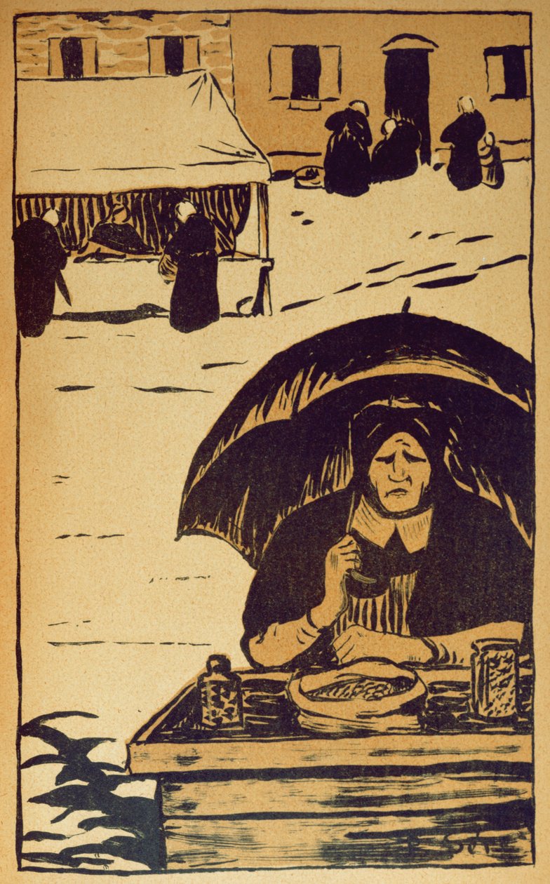 Les Quatre Saisons en Bretagne, illustration de 