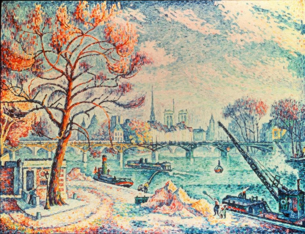 Paris, le Pont des Arts - Paul Signac