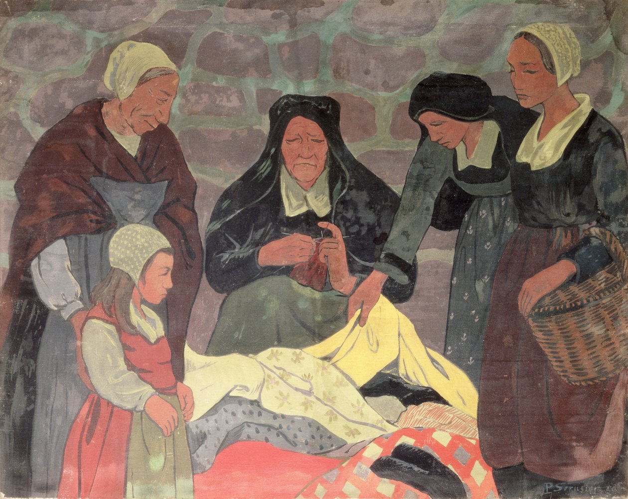 Le Vendeur de tissus, vers 1898 - Paul Sérusier