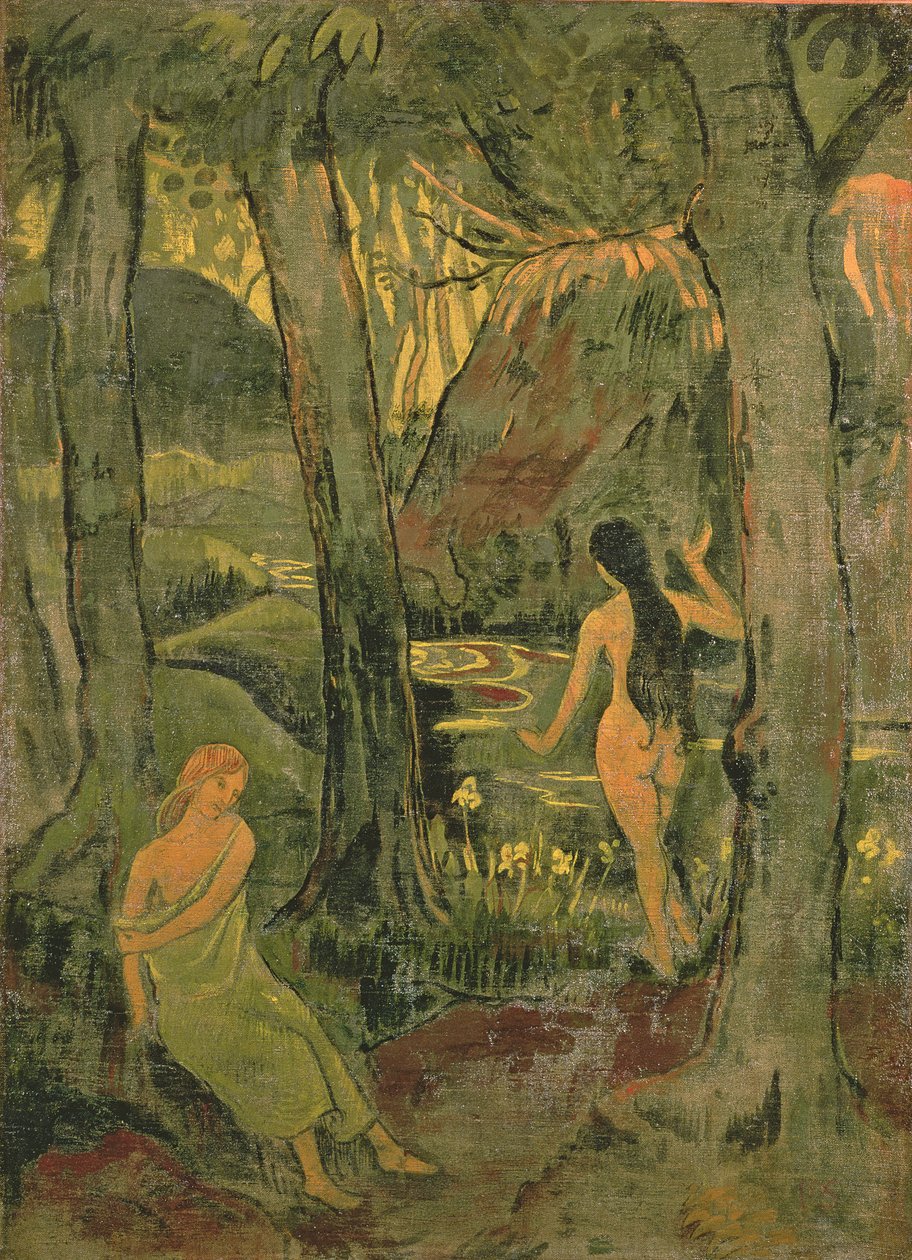 Jeunes femmes se baignant, 1892 - Paul Sérusier