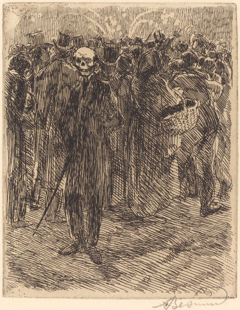 Dans la foule, 1900 - Paul Albert Besnard