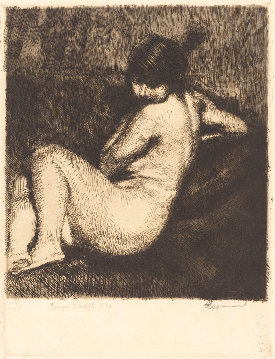 Le Turban à Aigrette, 1901 - Paul Albert Besnard