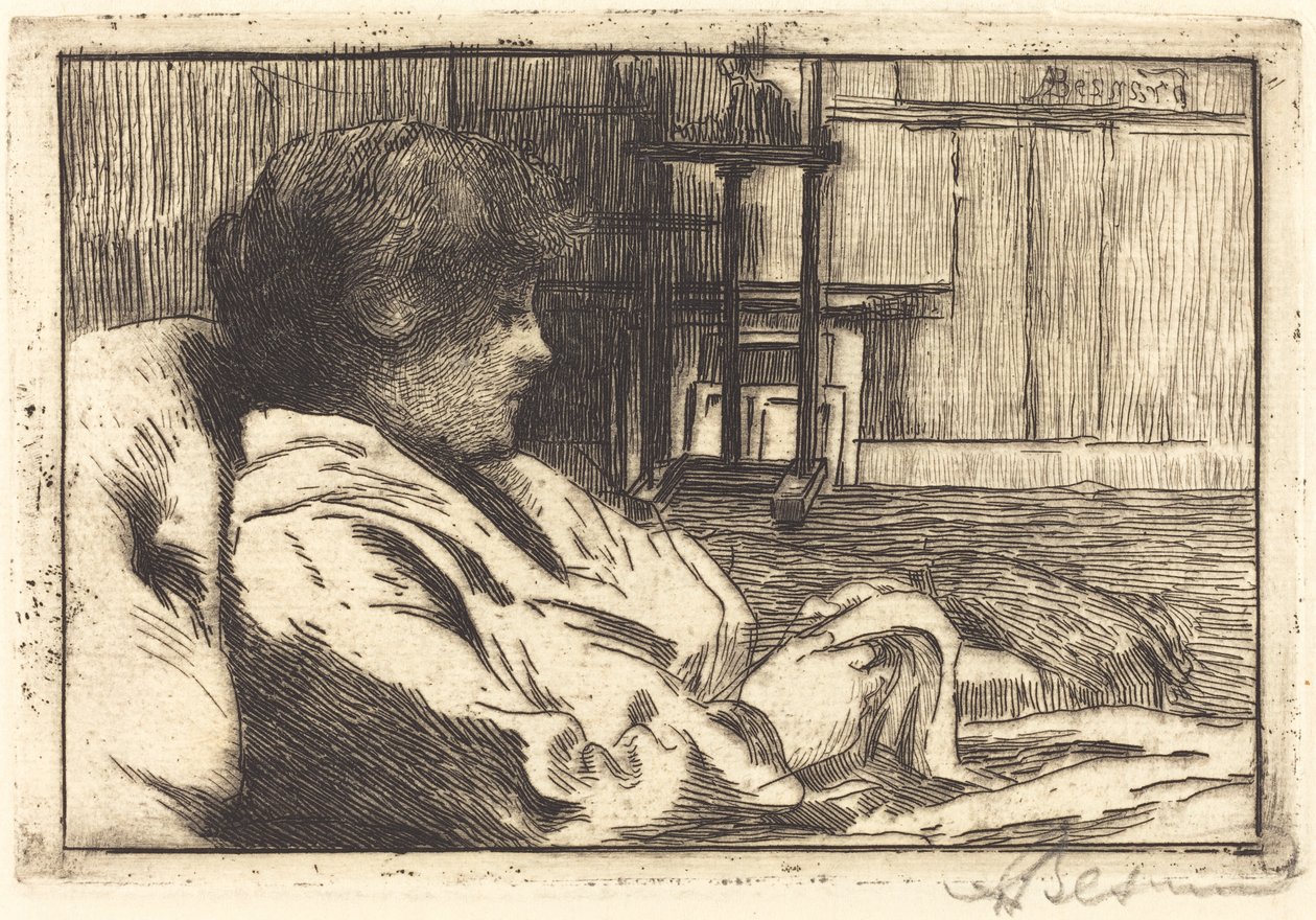 Femme lisant dans l
