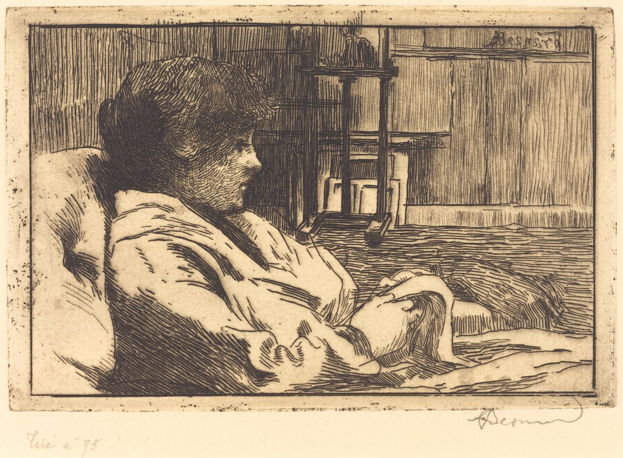 Femme lisant dans l