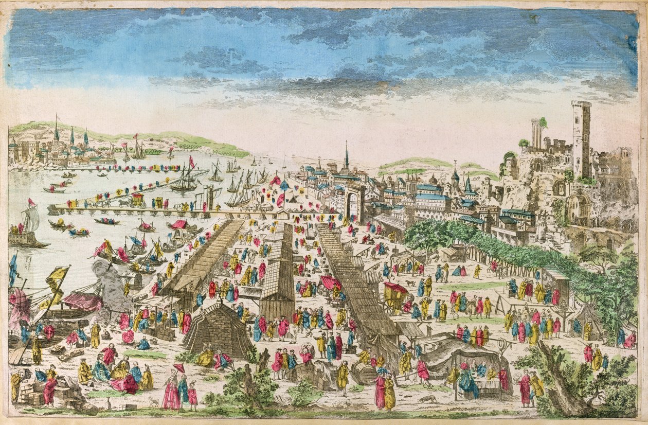 La Foire de Beaucaire et une vue de Tarascon - Paul André Basset