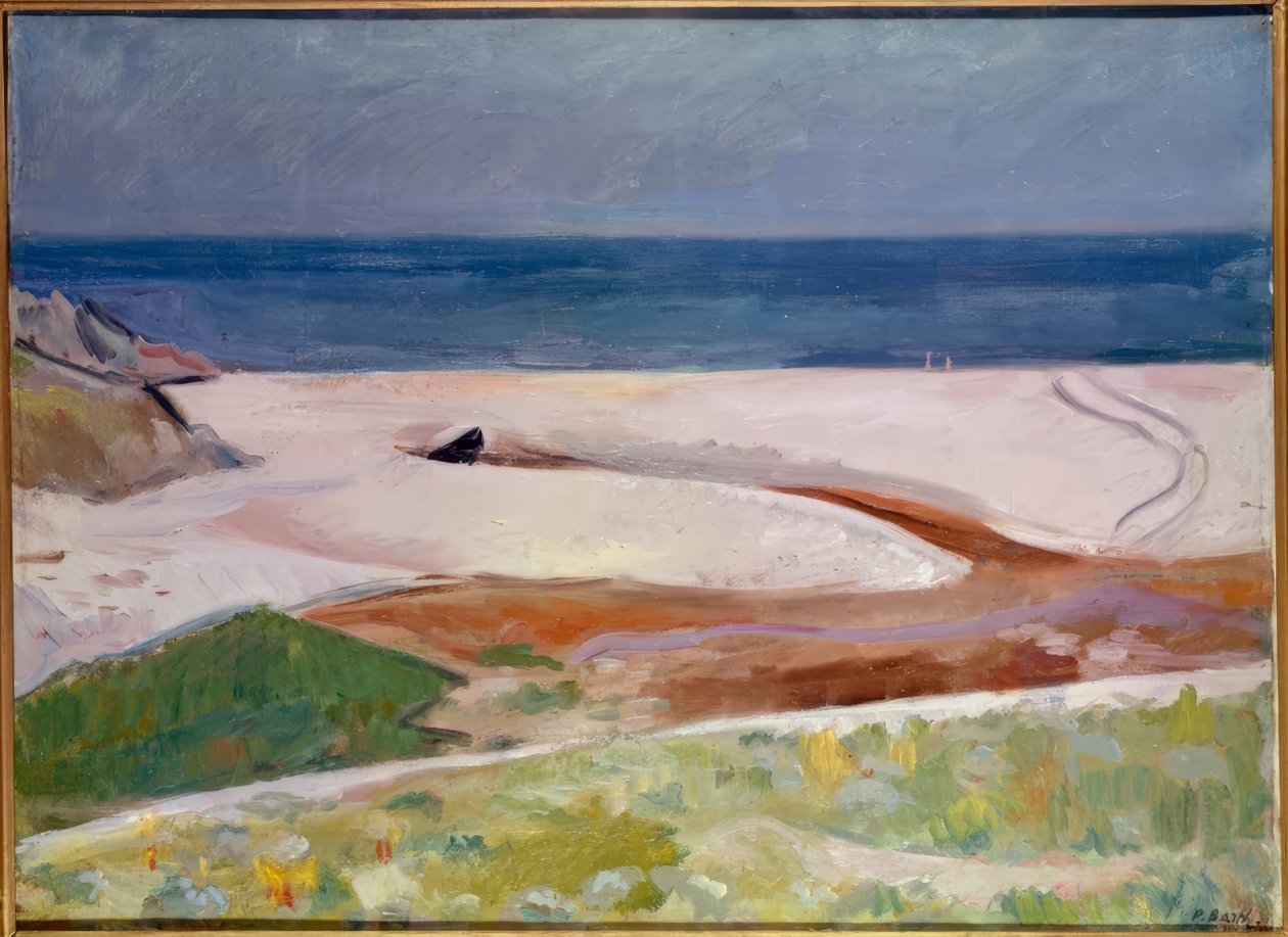 Bretonische Landschaft von Paul Basilius Barth