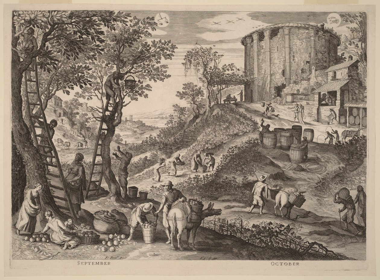 septembre et octobre - Paul Bril