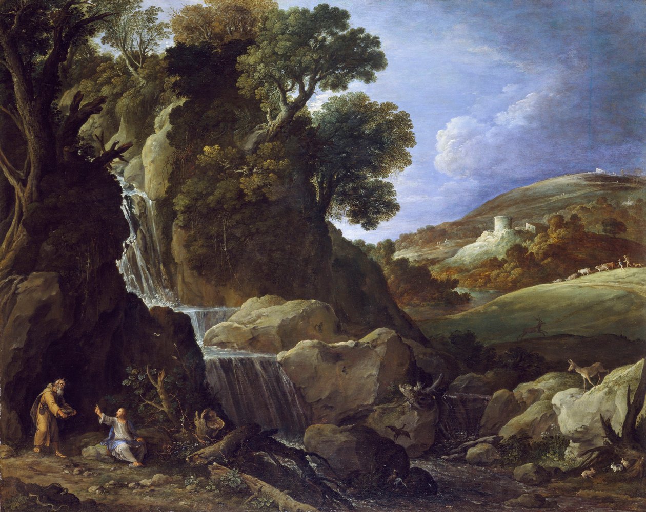 Le Christ tenté dans le désert, 1626 - Paul Bril
