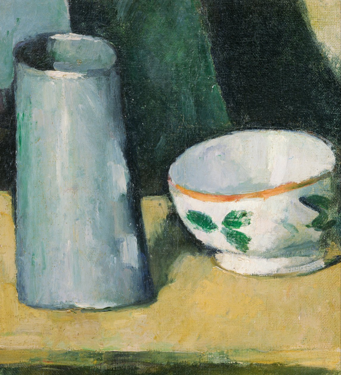 Bol et pot à lait  - Paul Cézanne