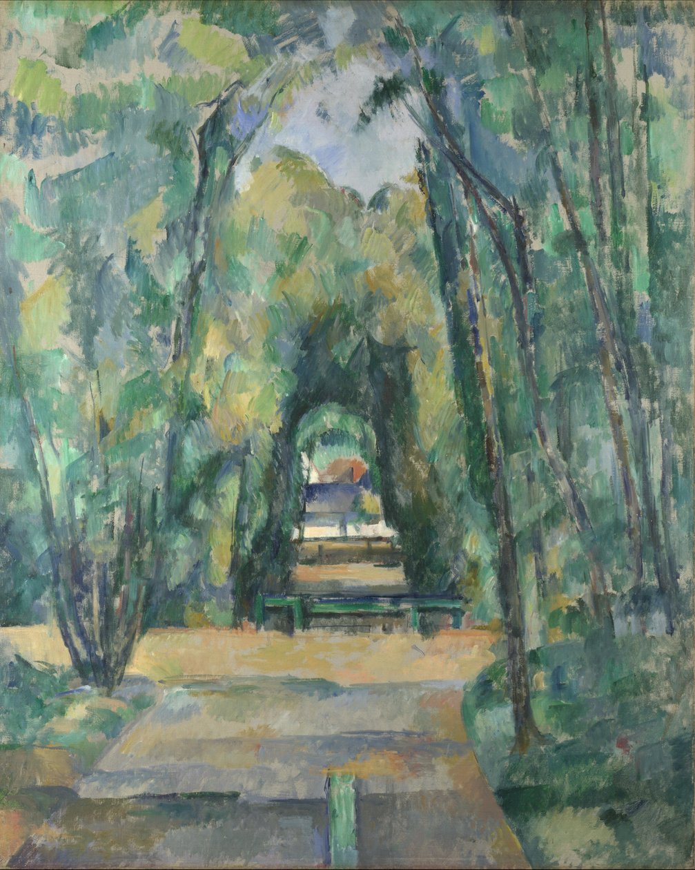 Avenue à Chantilly - Paul Cézanne