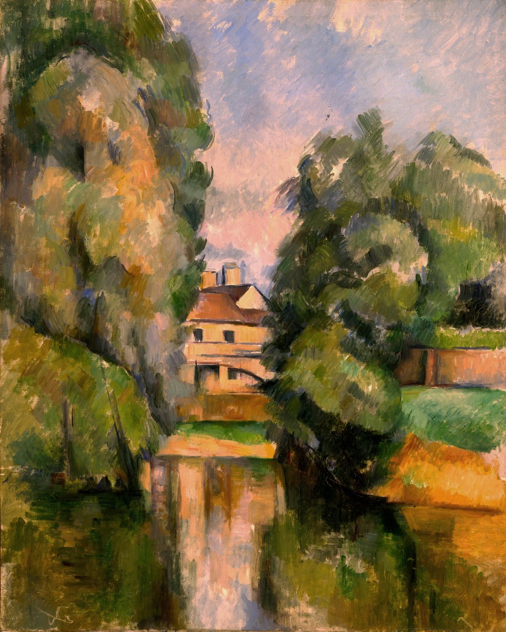 Maison de campagne au bord d