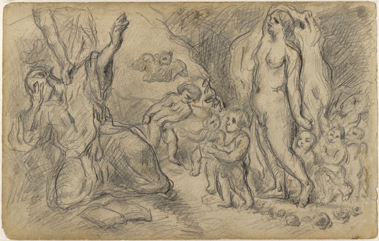 La tentation de saint Antoine - Paul Cézanne
