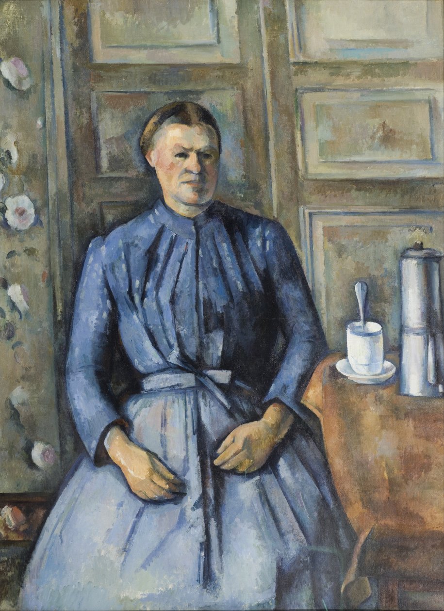 La femme à la cafetière - Paul Cézanne