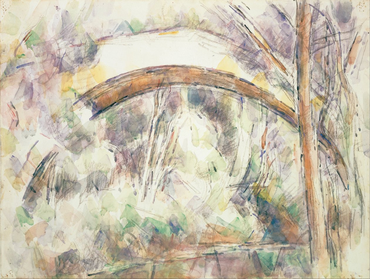 Le Pont des Trois Sautets - Paul Cézanne