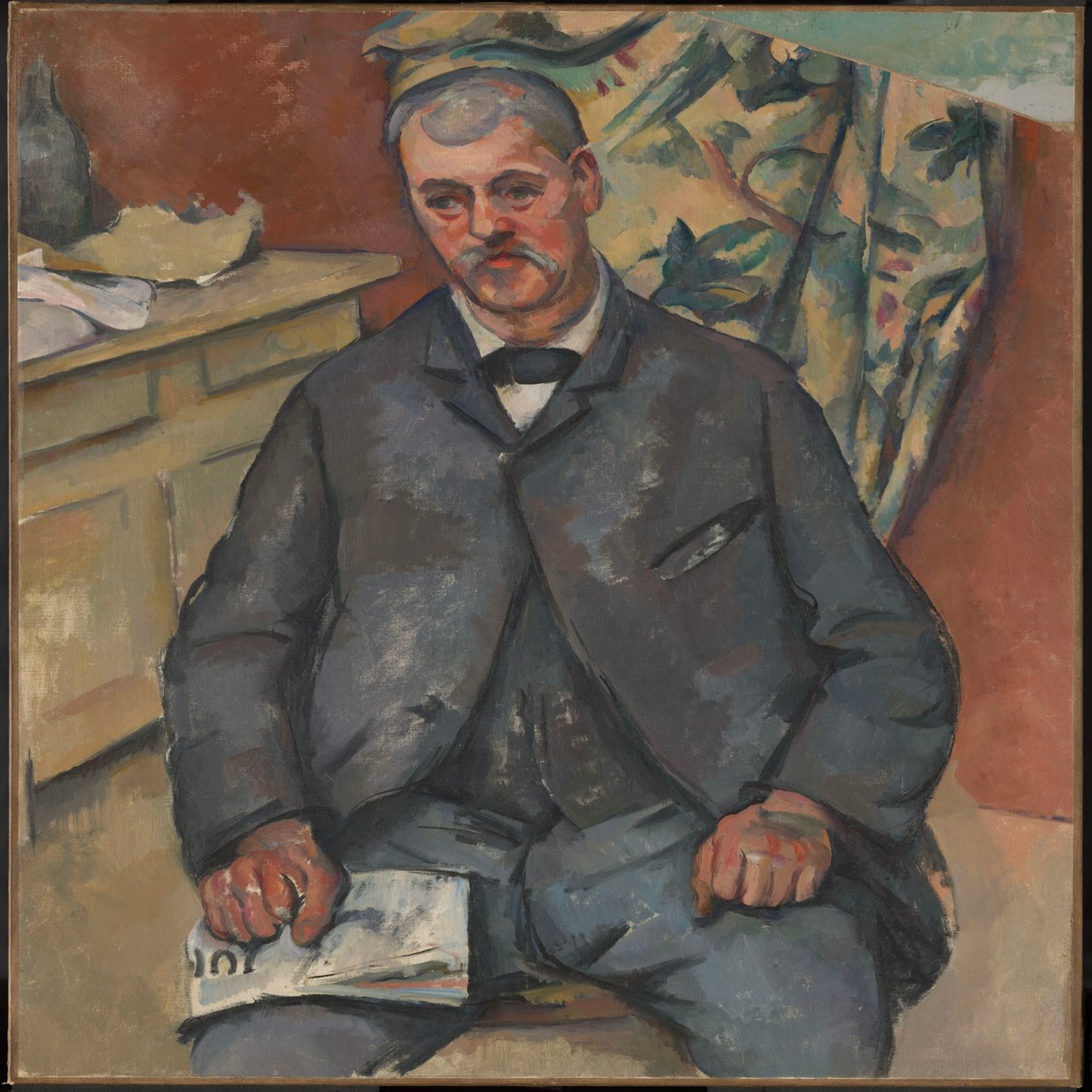 Homme assis - Paul Cézanne