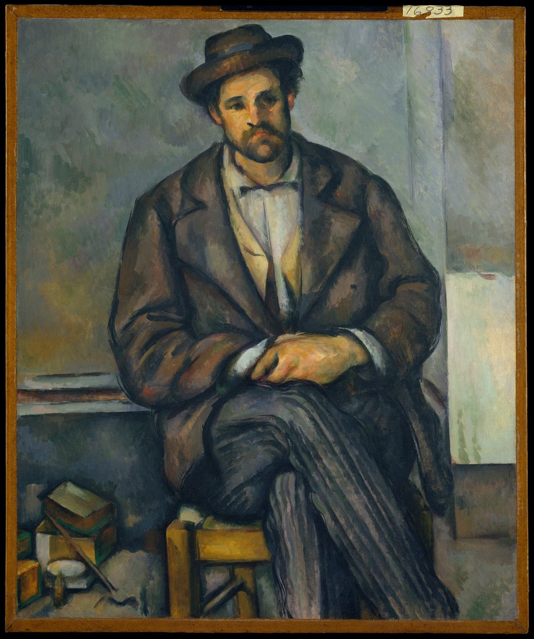 Paysanne assise - Paul Cézanne