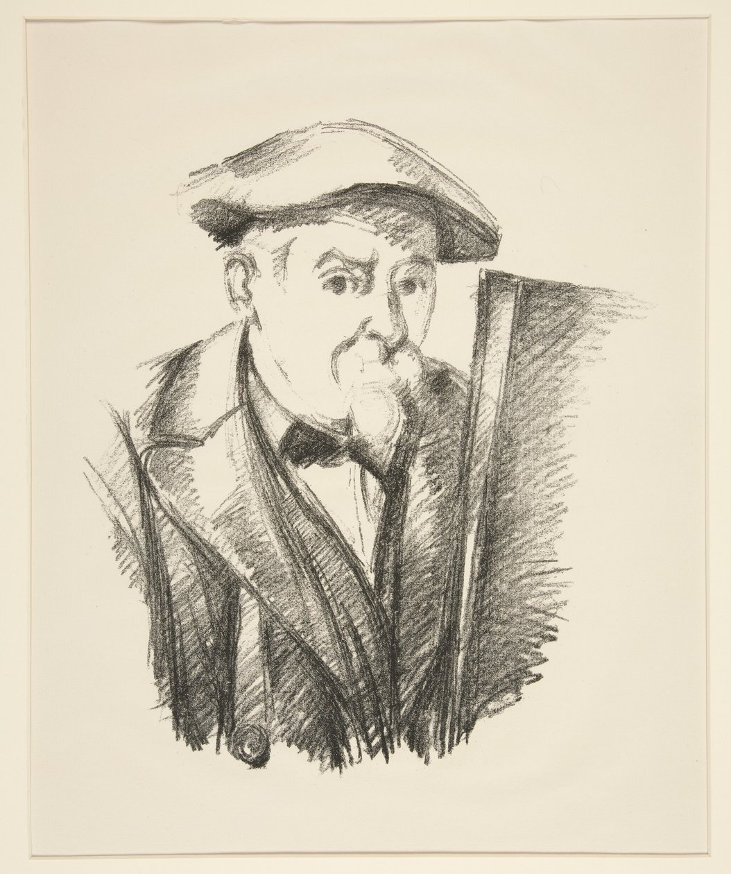 Autoportrait - Paul Cézanne