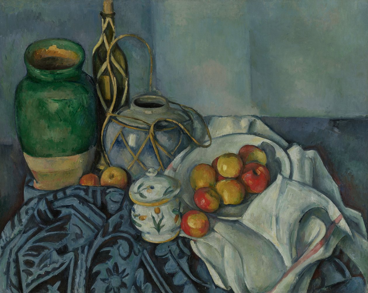 Nature morte aux pommes - Paul Cézanne