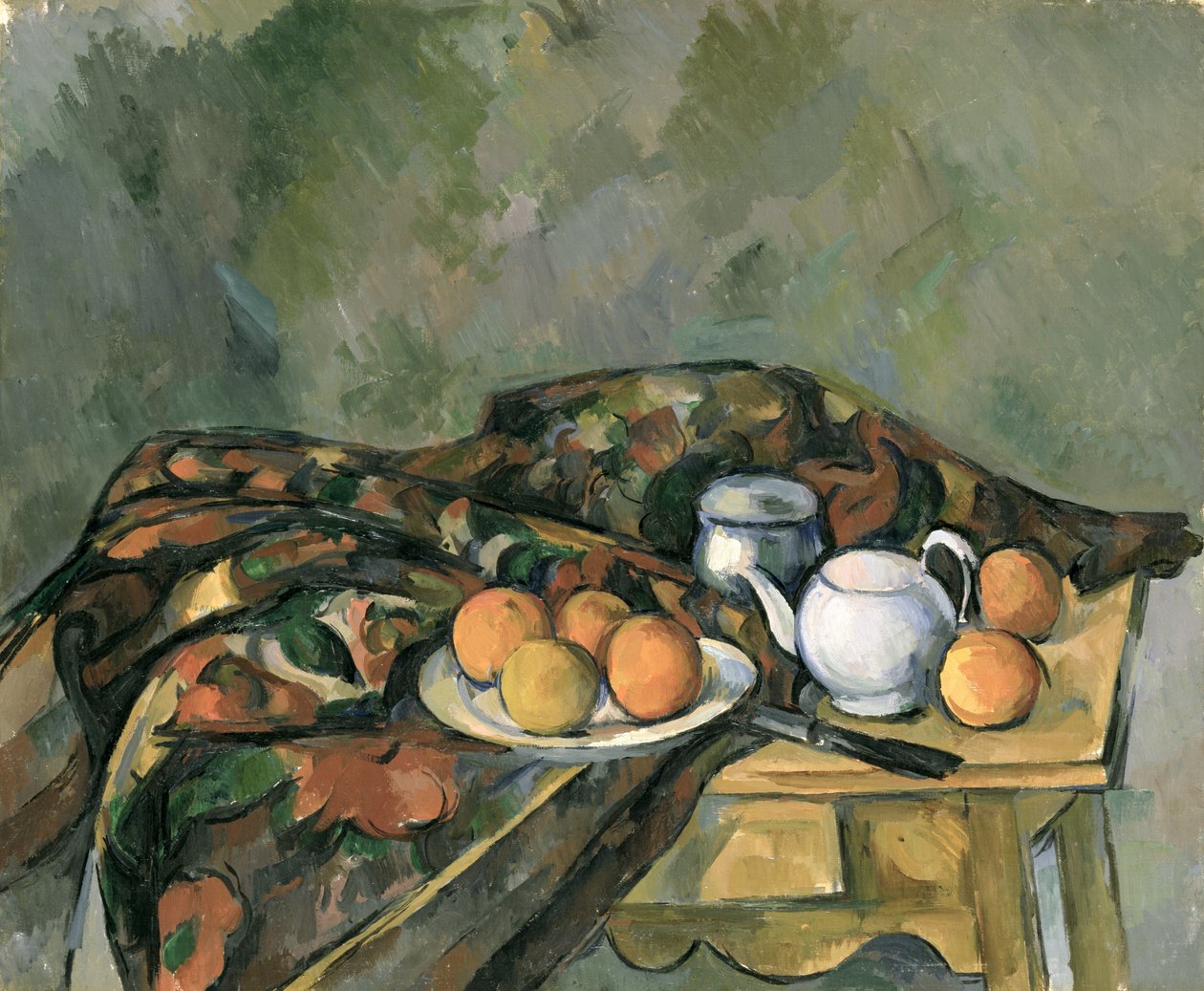 Nature morte avec une théière - Paul Cézanne