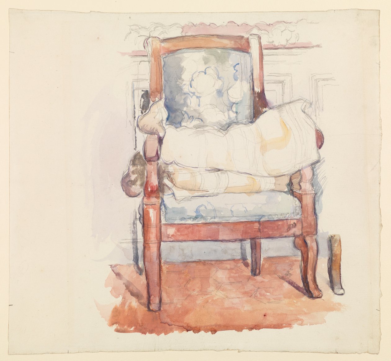 Fauteuil, vers 1885-90 - Paul Cézanne