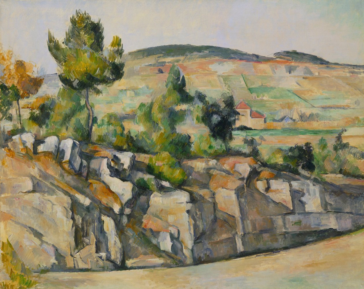 French: La Route en Provence La Route en Provence - Paul Cézanne