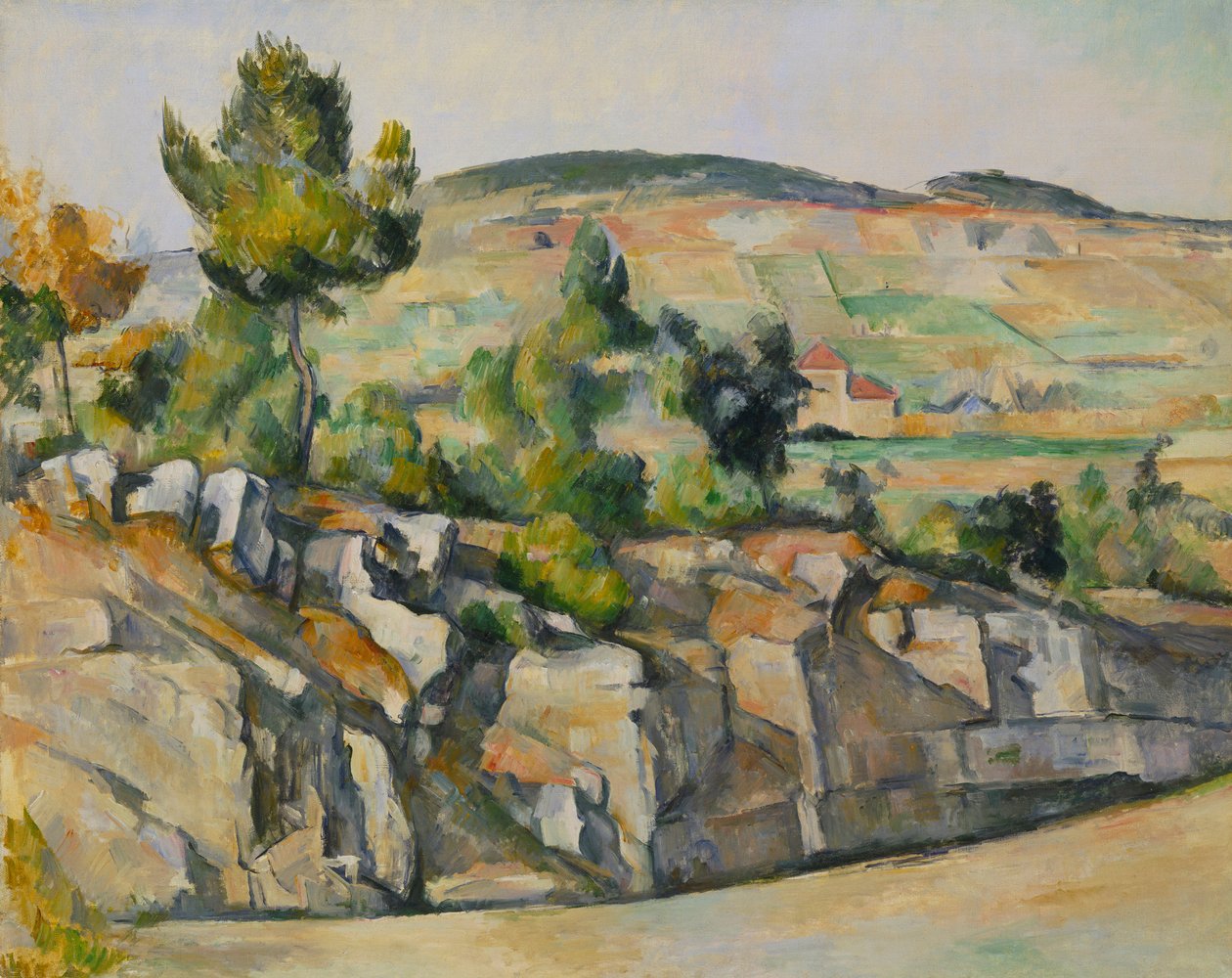 Colline en Provence, c.1886-90 - Paul Cézanne