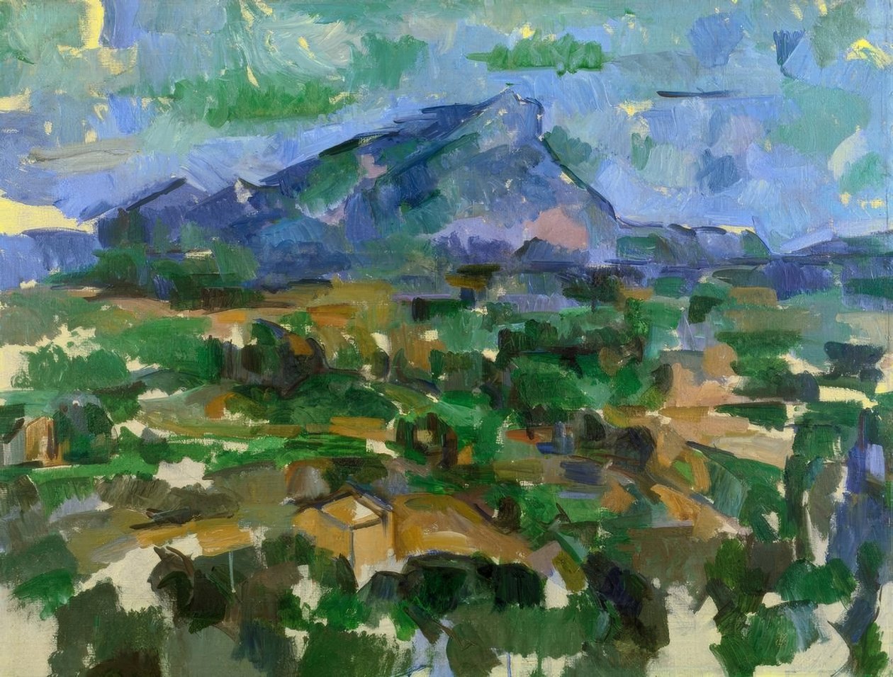 La Montagne Sainte-Victoire - Paul Cézanne