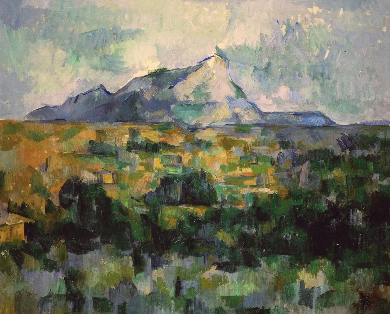 La Montagne Sainte-Victoire - Paul Cézanne