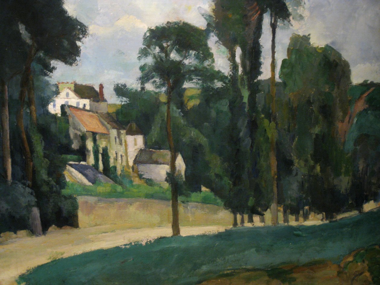 La Route de Pontoise - Paul Cézanne