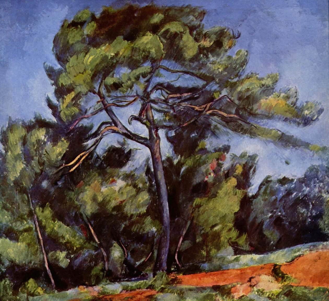 Le Grand Pin - Paul Cézanne