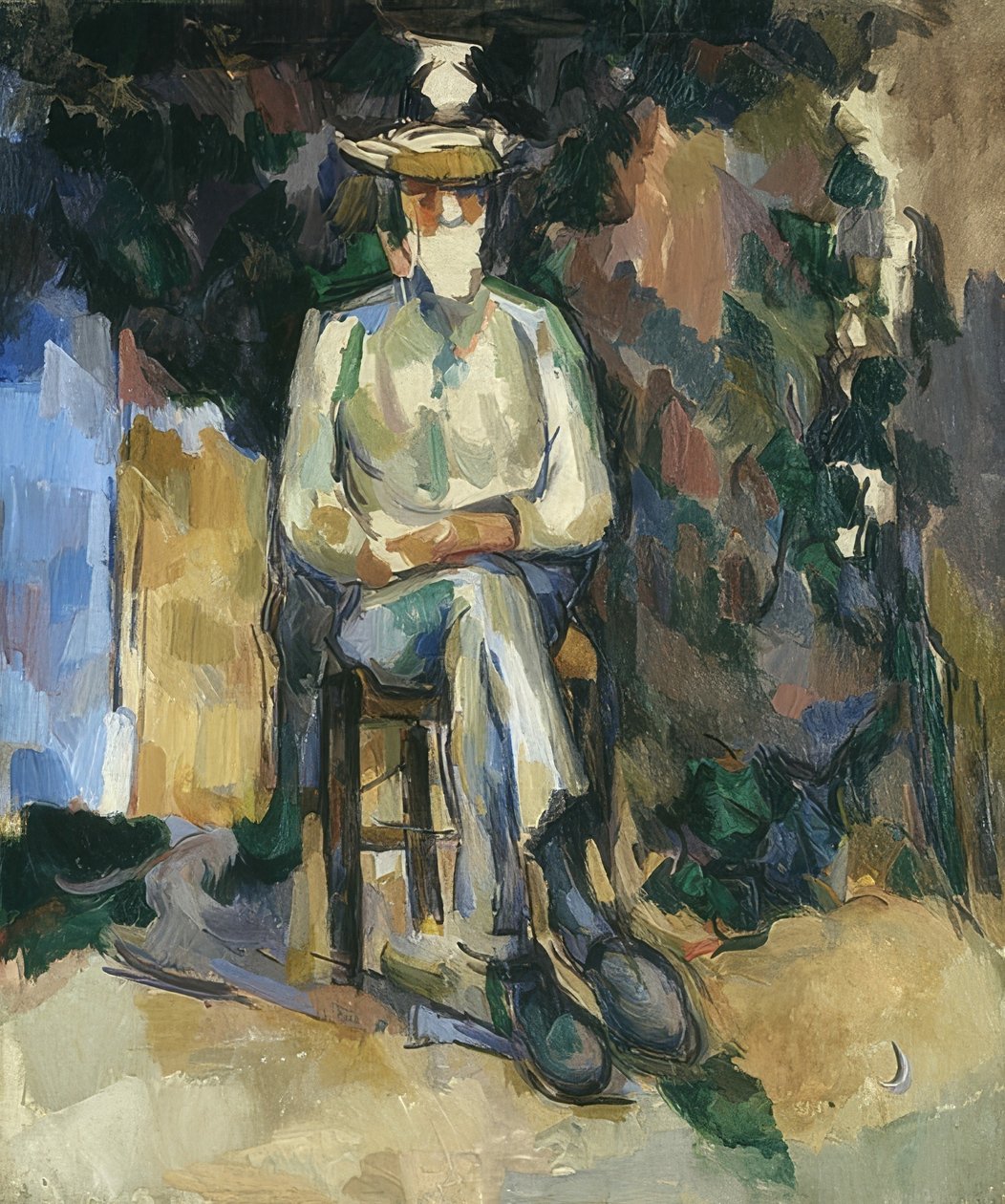 Le Jardinier Vallier - Paul Cézanne