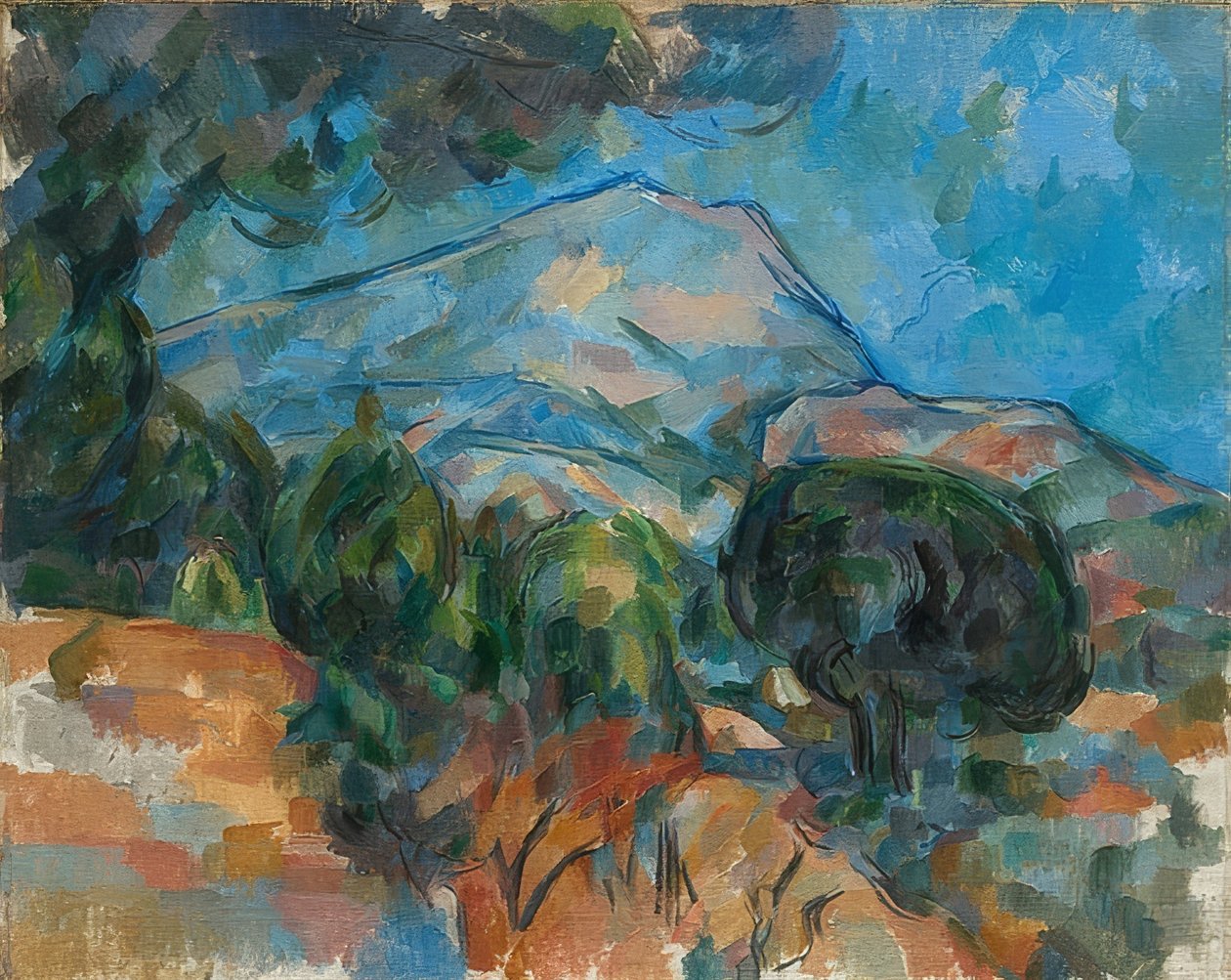 Montagne Sainte-Victoire - Paul Cézanne
