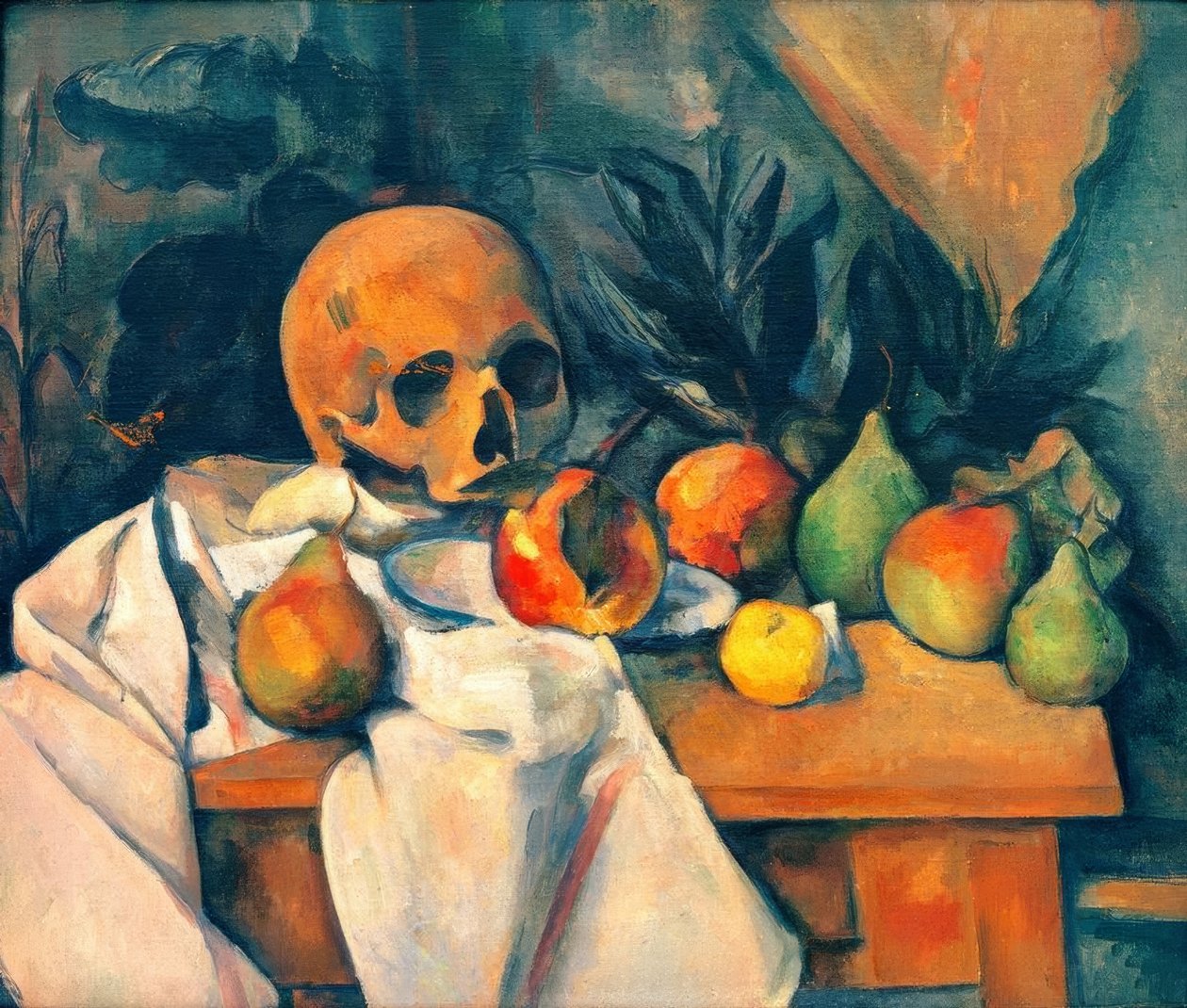 Nature morte au crâne | Paul Cézanne | Estampe d'art