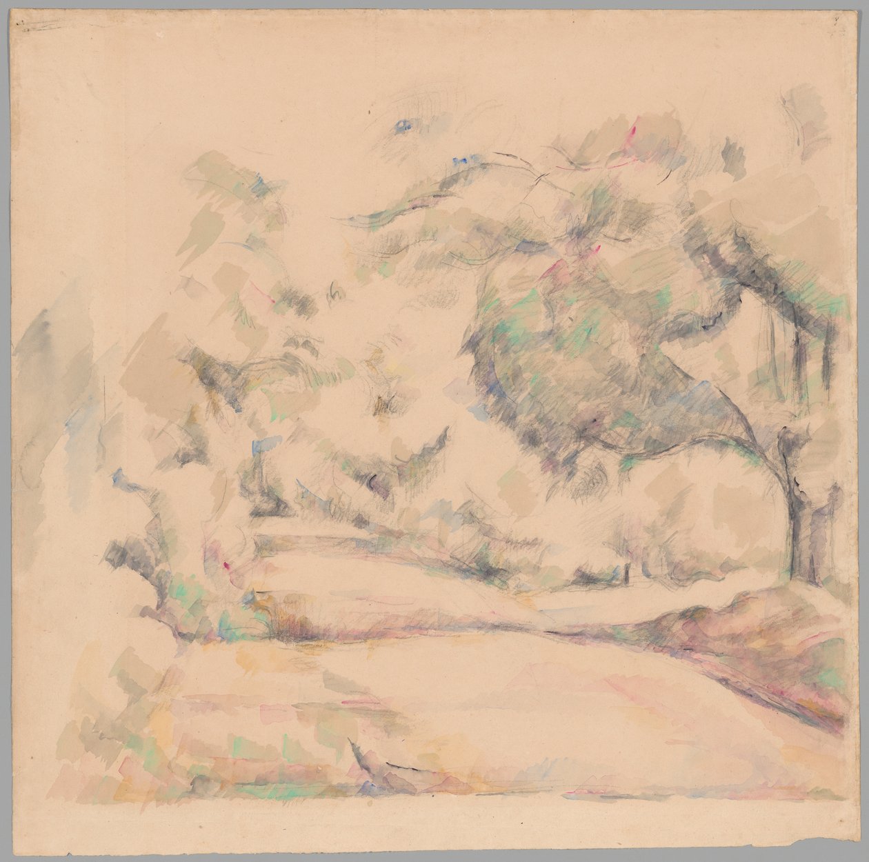 Route en Provence - Paul Cézanne