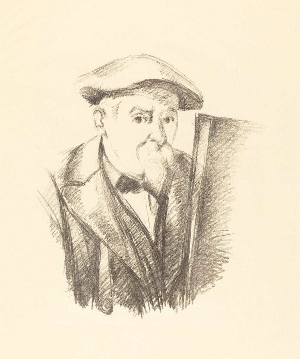Autoportrait, 1898 - Paul Cézanne