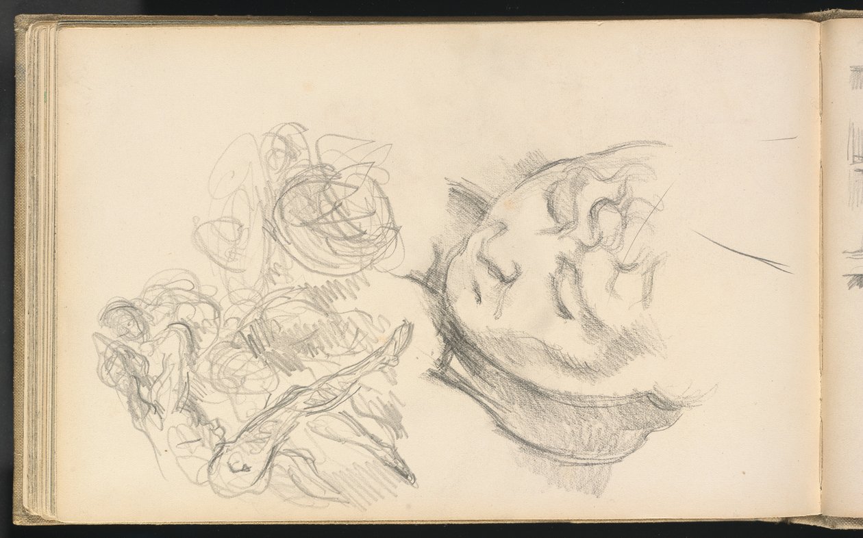 Études incluant Madame Cézanne - Paul Cézanne