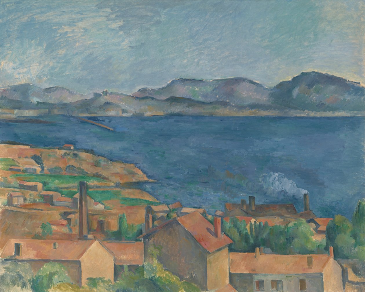 La baie de Marseille, vue de l