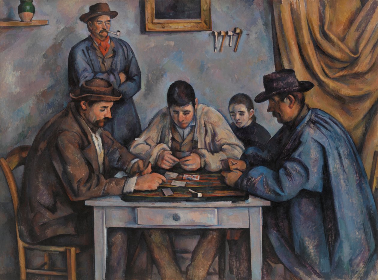 Les Joueurs de cartes - Paul Cézanne