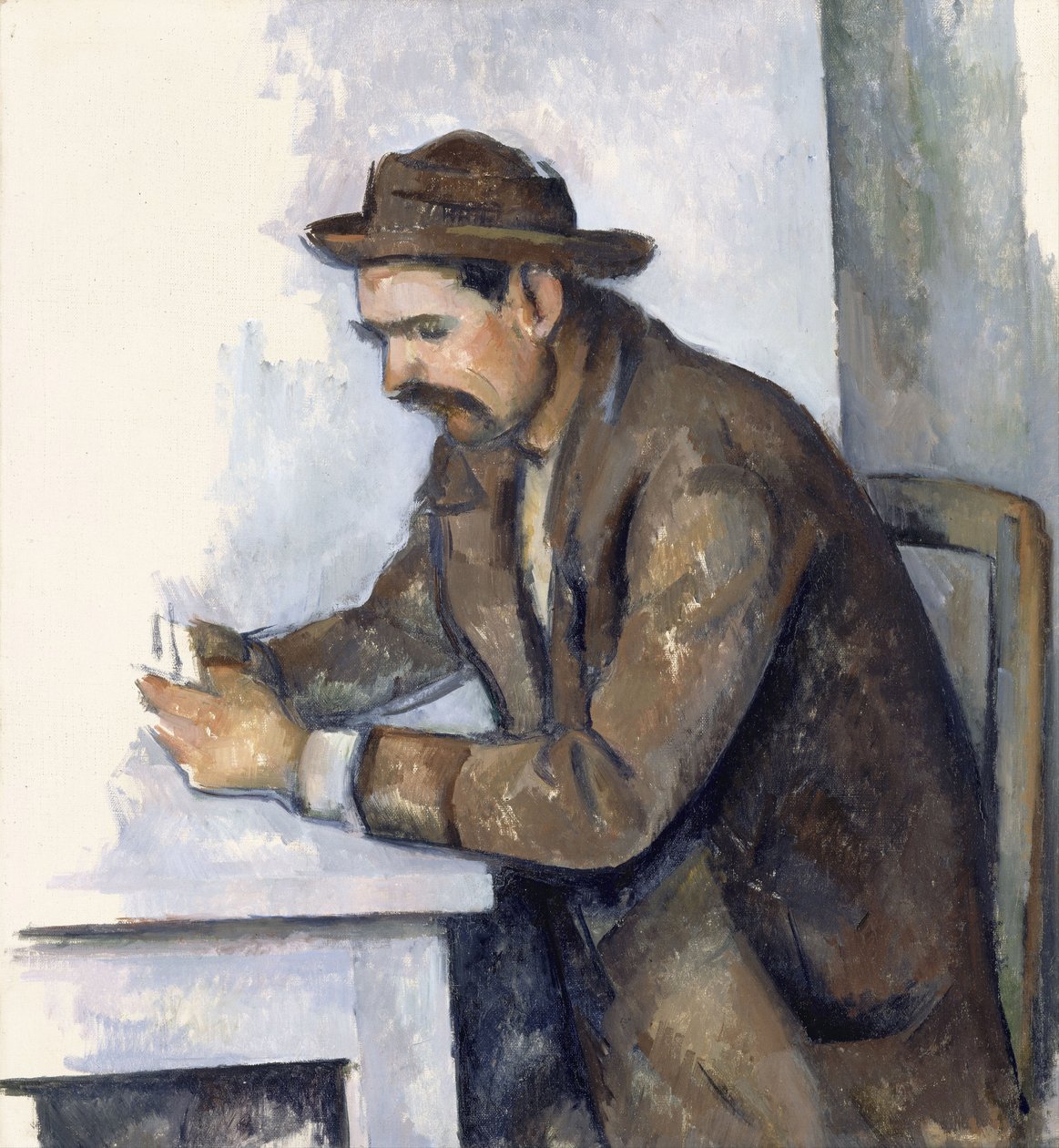 Le Joueur de cartes, 1890-1892 - Paul Cézanne