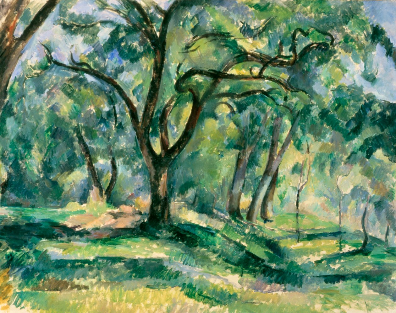 La forêt - Paul Cézanne